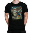 Starry Dice - Mens Premium T-Shirts RIPT Apparel Small / Black