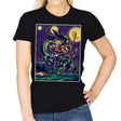 Starry Dragon - Womens T-Shirts RIPT Apparel Small / Black