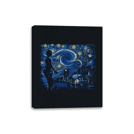 Starry Evil - Canvas Wraps Canvas Wraps RIPT Apparel 8x10 / Black