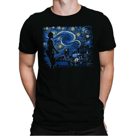 Starry Evil - Mens Premium T-Shirts RIPT Apparel Small / Black