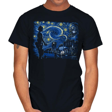 Starry Evil - Mens T-Shirts RIPT Apparel Small / Black