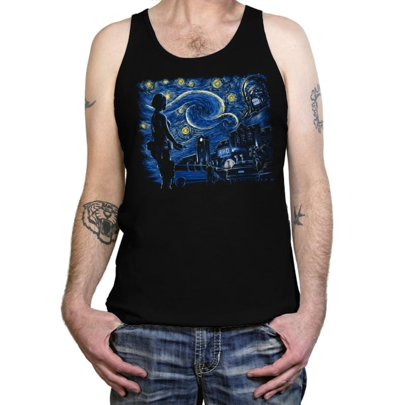 Starry Evil - Tanktop Tanktop RIPT Apparel X-Small / Black