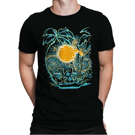 Starry Experiment - Mens Premium T-Shirts RIPT Apparel Small / Black