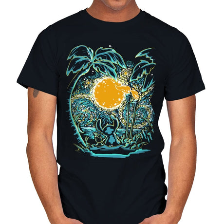 Starry Experiment - Mens T-Shirts RIPT Apparel Small / Black
