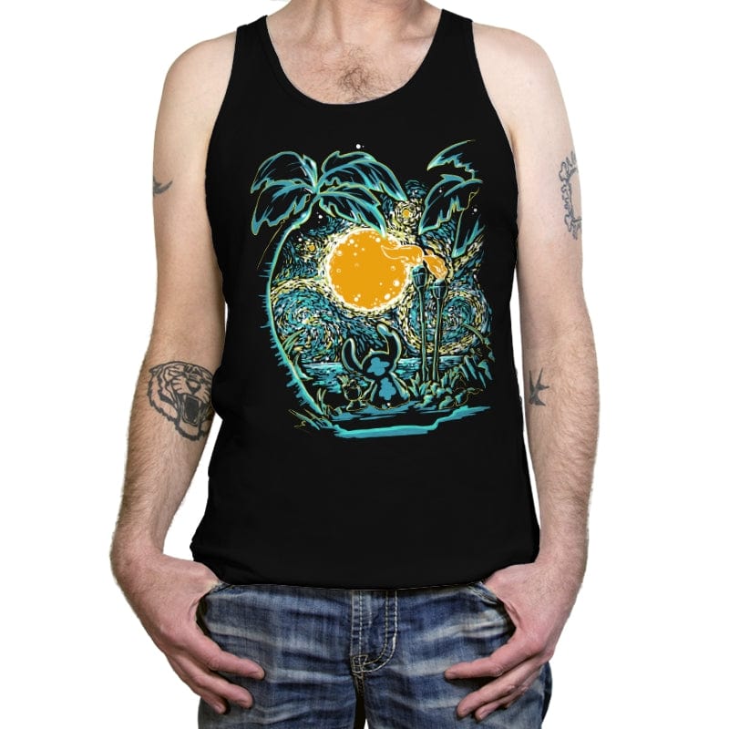 Starry Experiment - Tanktop Tanktop RIPT Apparel X-Small / Black