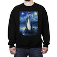 Starry Fantasia - Crew Neck Sweatshirt Crew Neck Sweatshirt RIPT Apparel Small / Black