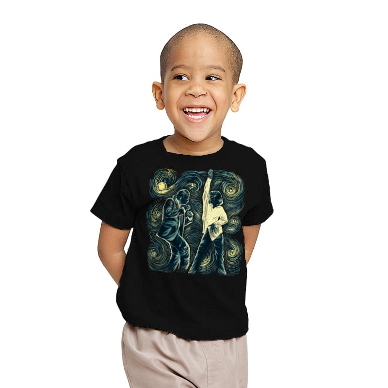 Starry Fiction - Youth T-Shirts RIPT Apparel X-small / Black