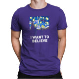 Starry Files Exclusive - Mens Premium T-Shirts RIPT Apparel Small / Purple Rush