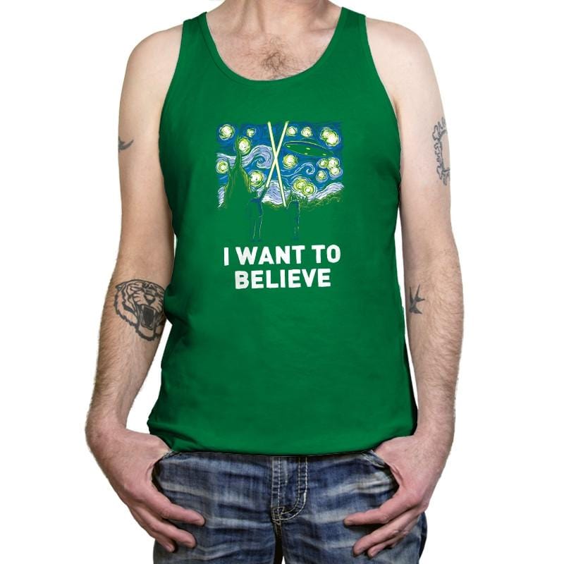 Starry Files Exclusive - Tanktop Tanktop RIPT Apparel X-Small / Kelly