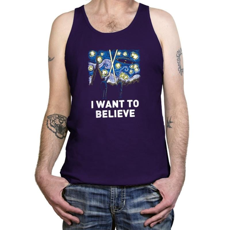 Starry Files Exclusive - Tanktop Tanktop RIPT Apparel X-Small / Team Purple