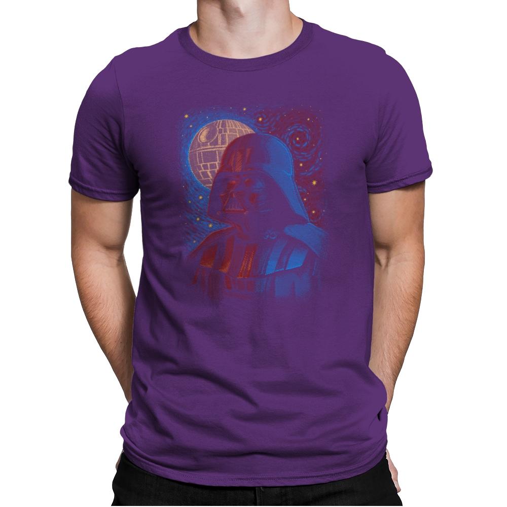 Starry Lord - Pop Impressionism - Mens Premium T-Shirts RIPT Apparel Small / Purple Rush