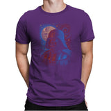 Starry Lord - Pop Impressionism - Mens Premium T-Shirts RIPT Apparel Small / Purple Rush