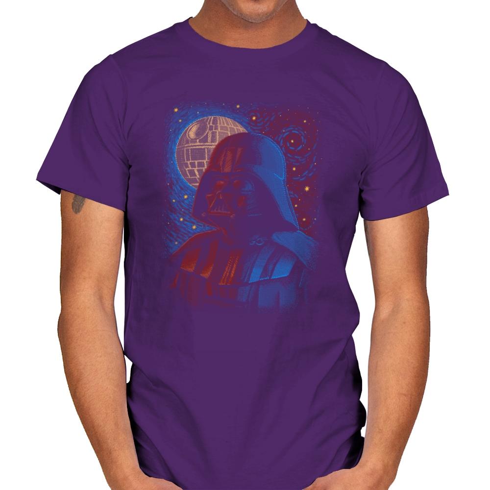 Starry Lord - Pop Impressionism - Mens T-Shirts RIPT Apparel Small / Purple