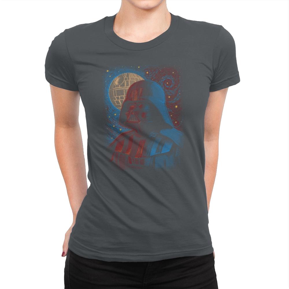 Starry Lord - Pop Impressionism - Womens Premium T-Shirts RIPT Apparel Small / Heavy Metal
