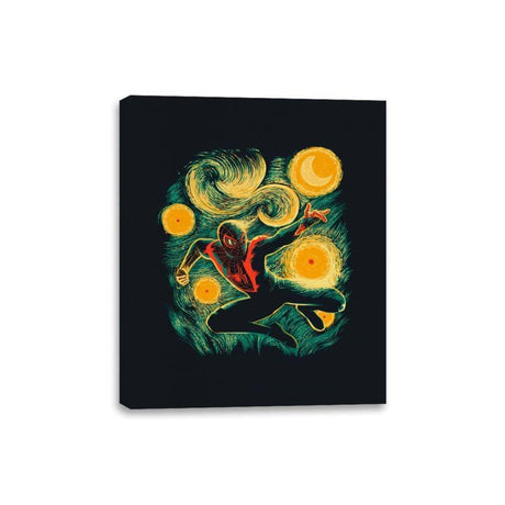 Starry Miles - Canvas Wraps Canvas Wraps RIPT Apparel 8x10 / Black