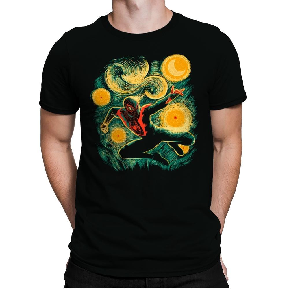 Starry Miles - Mens Premium T-Shirts RIPT Apparel Small / Black