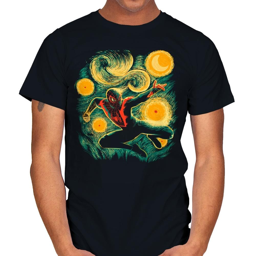 Starry Miles - Mens T-Shirts RIPT Apparel Small / Black