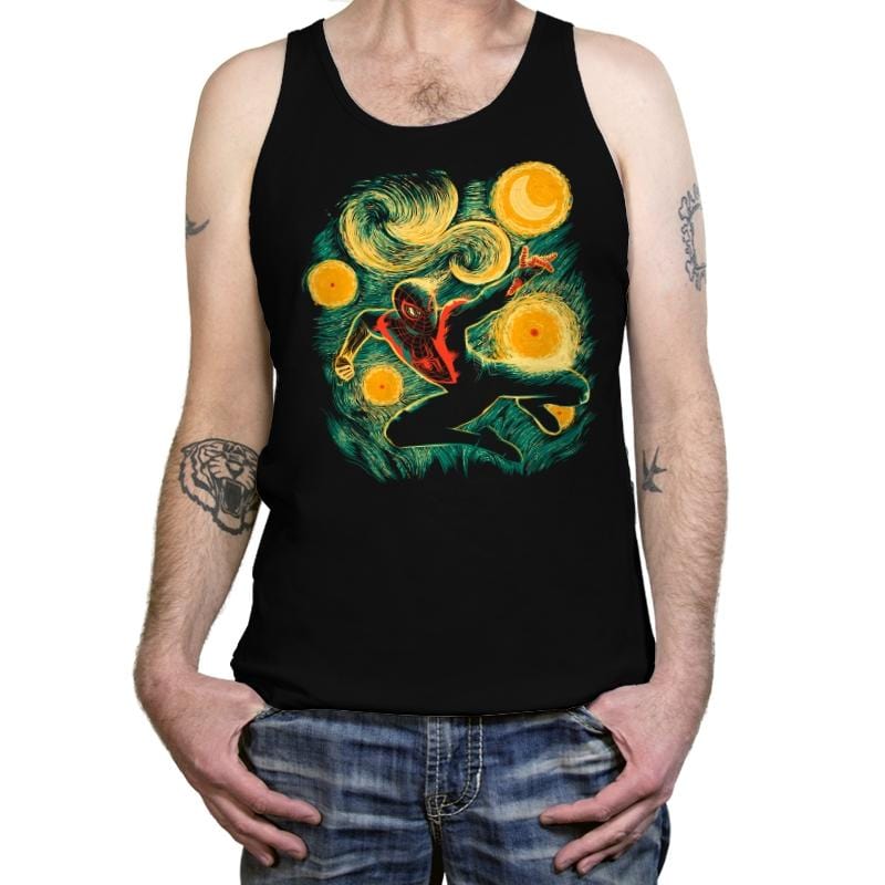Starry Miles - Tanktop Tanktop RIPT Apparel X-Small / Black