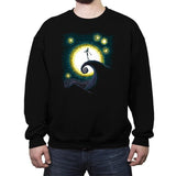 Starry Nightmare - Crew Neck Sweatshirt Crew Neck Sweatshirt RIPT Apparel Small / Black