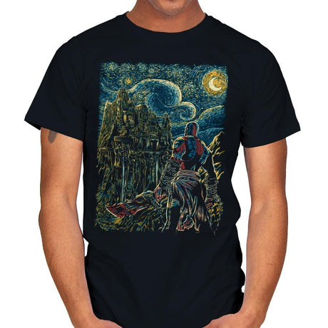 Starry Olympus - Mens T-Shirts RIPT Apparel Small / Black