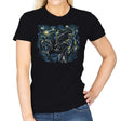 Starry Predator - Womens T-Shirts RIPT Apparel Small / Black