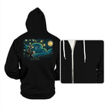 Starry Robot - Hoodies Hoodies RIPT Apparel