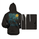 Starry School - Hoodies Hoodies RIPT Apparel Small / Black