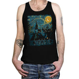 Starry School - Tanktop Tanktop RIPT Apparel X-Small / Black