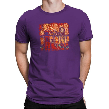 Starry Titan Exclusive - Mens Premium T-Shirts RIPT Apparel Small / Purple Rush