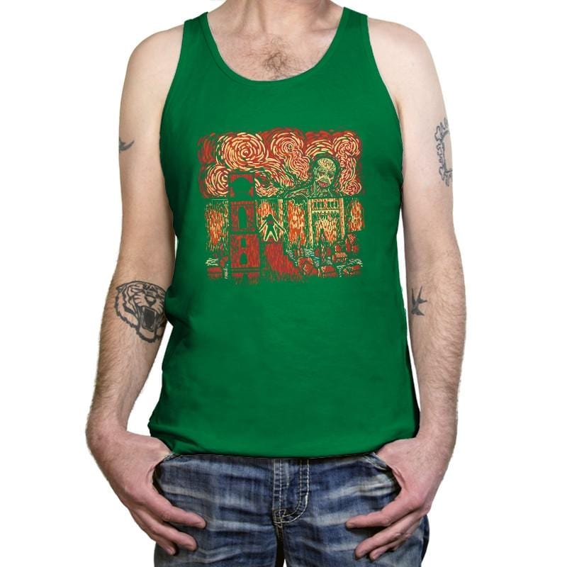 Starry Titan Exclusive - Tanktop Tanktop RIPT Apparel X-Small / Kelly