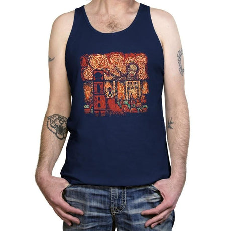 Starry Titan Exclusive - Tanktop Tanktop RIPT Apparel X-Small / Navy