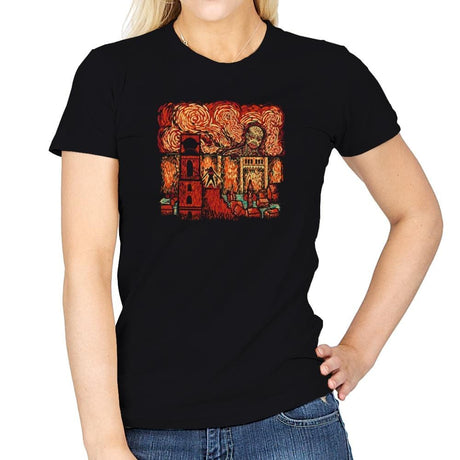 Starry Titan Exclusive - Womens T-Shirts RIPT Apparel Small / Black