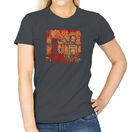 Starry Titan Exclusive - Womens T-Shirts RIPT Apparel Small / Charcoal