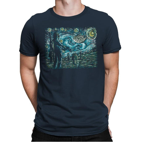 Starry Wars - Best Seller - Mens Premium T-Shirts RIPT Apparel Small / Indigo