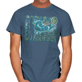 Starry Wars - Best Seller - Mens T-Shirts RIPT Apparel Small / Indigo Blue