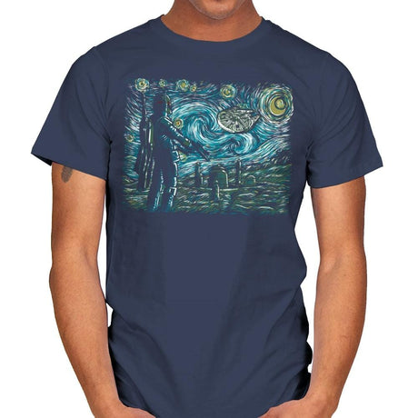 Starry Wars - Best Seller - Mens T-Shirts RIPT Apparel Small / Navy