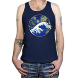 Starry Wave - Tanktop Tanktop RIPT Apparel X-Small / Navy