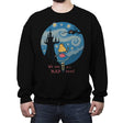 Starry Wonderland - Crew Neck Sweatshirt Crew Neck Sweatshirt RIPT Apparel Small / Black