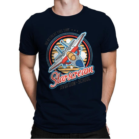Starscream - Mens Premium T-Shirts RIPT Apparel Small / Midnight Navy