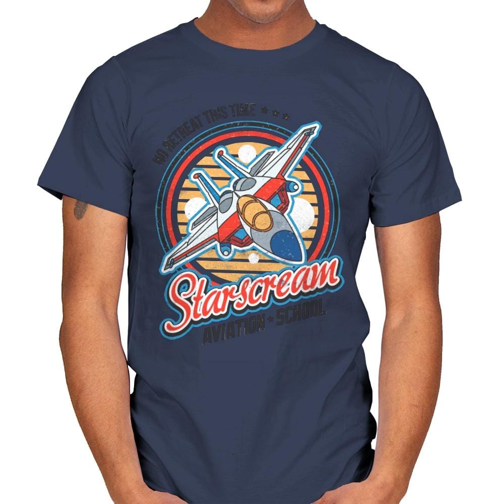 Starscream - Mens T-Shirts RIPT Apparel Small / Navy