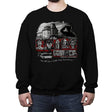 Stay at the Bates - Crew Neck Sweatshirt Crew Neck Sweatshirt RIPT Apparel Small / Black