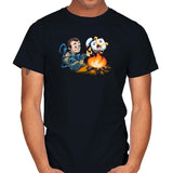 Stay-Burnt, Marshmallow Man Exclusive - Mens T-Shirts RIPT Apparel Small / Black