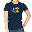 Stay-Burnt, Marshmallow Man Exclusive - Womens T-Shirts RIPT Apparel Small / Navy