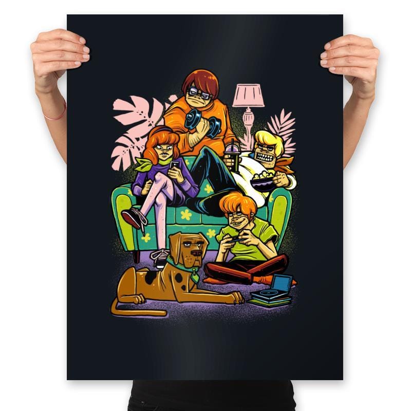 Stay Home Squad - Prints Posters RIPT Apparel 18x24 / White
