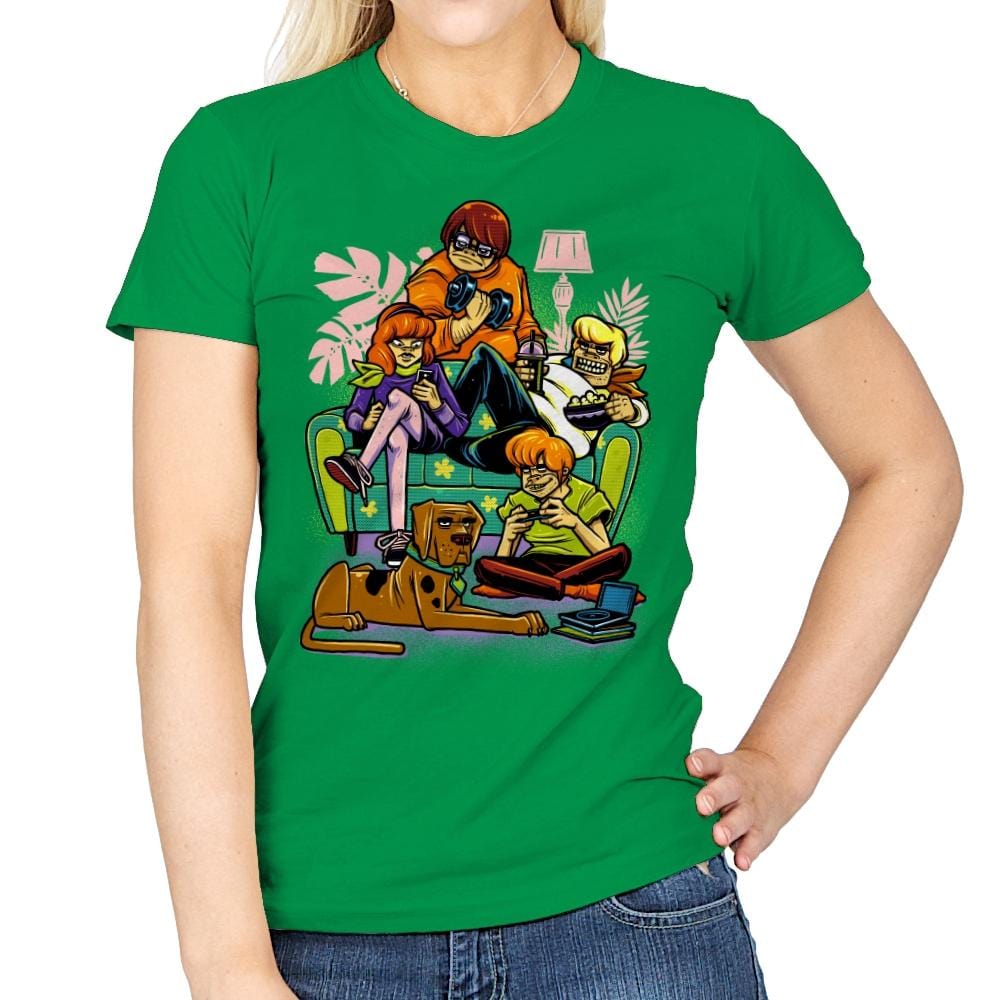 Stay Home Squad - Womens T-Shirts RIPT Apparel Small / Irish Green