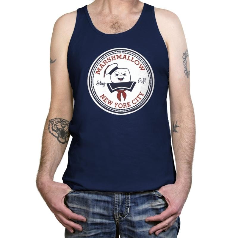 Stay Puft All Star - Tanktop Tanktop RIPT Apparel X-Small / Navy