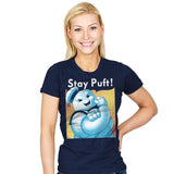 Stay Puft! - Womens T-Shirts RIPT Apparel Small / Navy