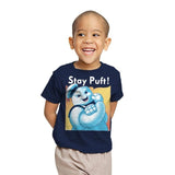 Stay Puft! - Youth T-Shirts RIPT Apparel X-small / Navy