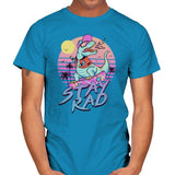 Stay Rad! - Mens T-Shirts RIPT Apparel Small / Sapphire