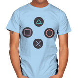 Stay Together - PlayStation - Mens T-Shirts RIPT Apparel Small / Light Blue